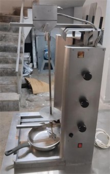 Μεταχειρισμένος Γύρος Αερίου Με 6 Καυστήρες Για 45Kg Κρέας NORTH 